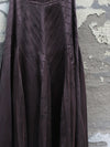 Mutedance 25 Autumn/Winter Waisted Swing Skirt Plant-dyed Highly Handcrafted MD-MD25FW88-purple (MD25FW86)